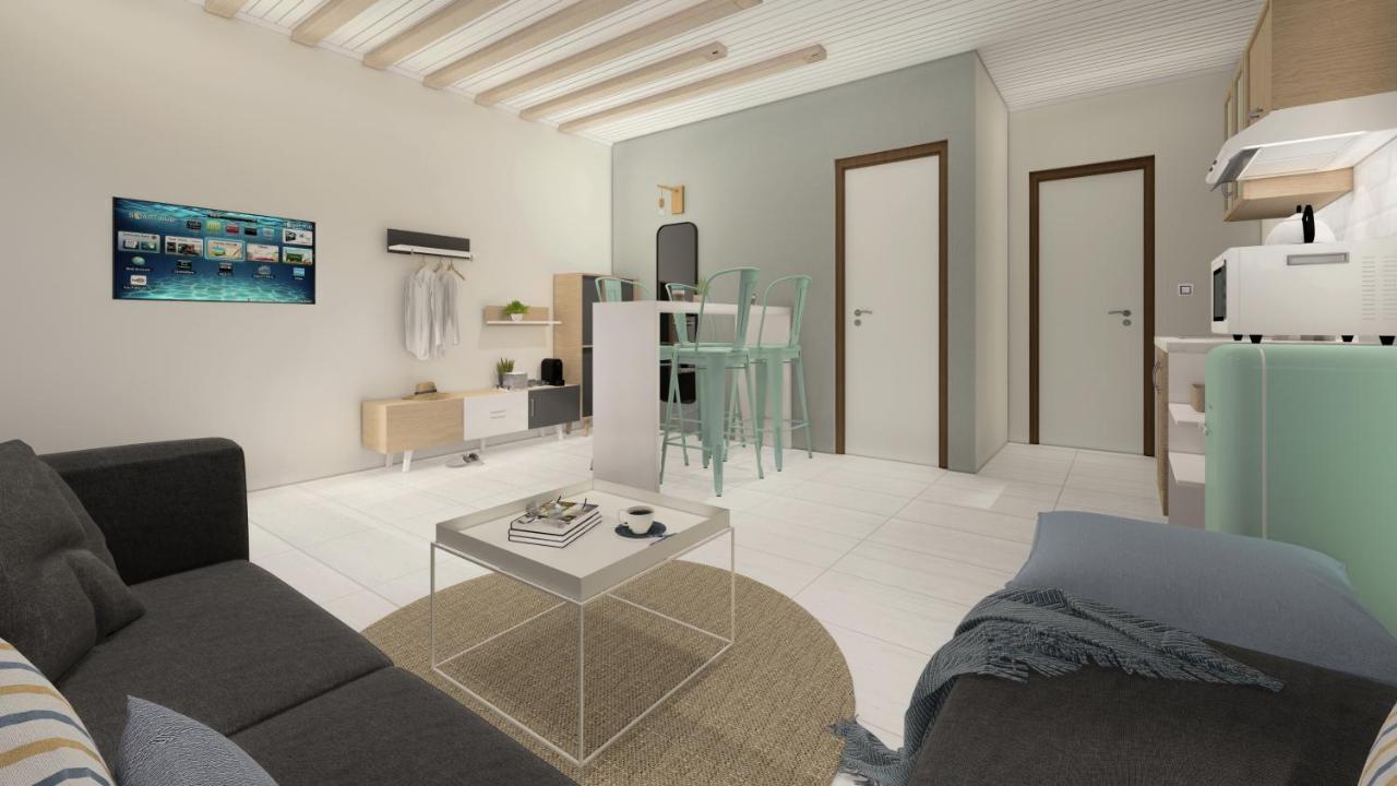 Lamprini'S Deluxe Studios Limenas  Luaran gambar